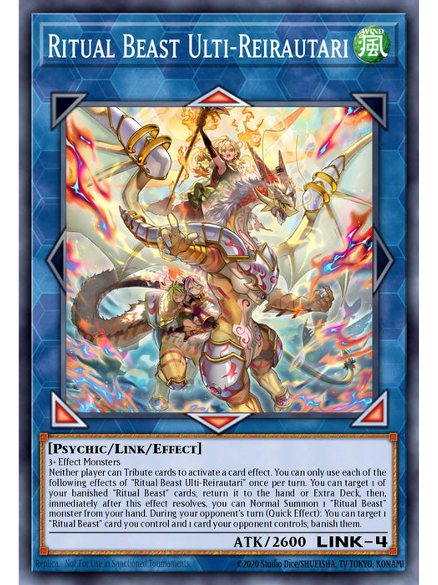 Ritual Beast Ulti-Reirautari - BLTR-EN019 - Secret Rare 1st Edition 1