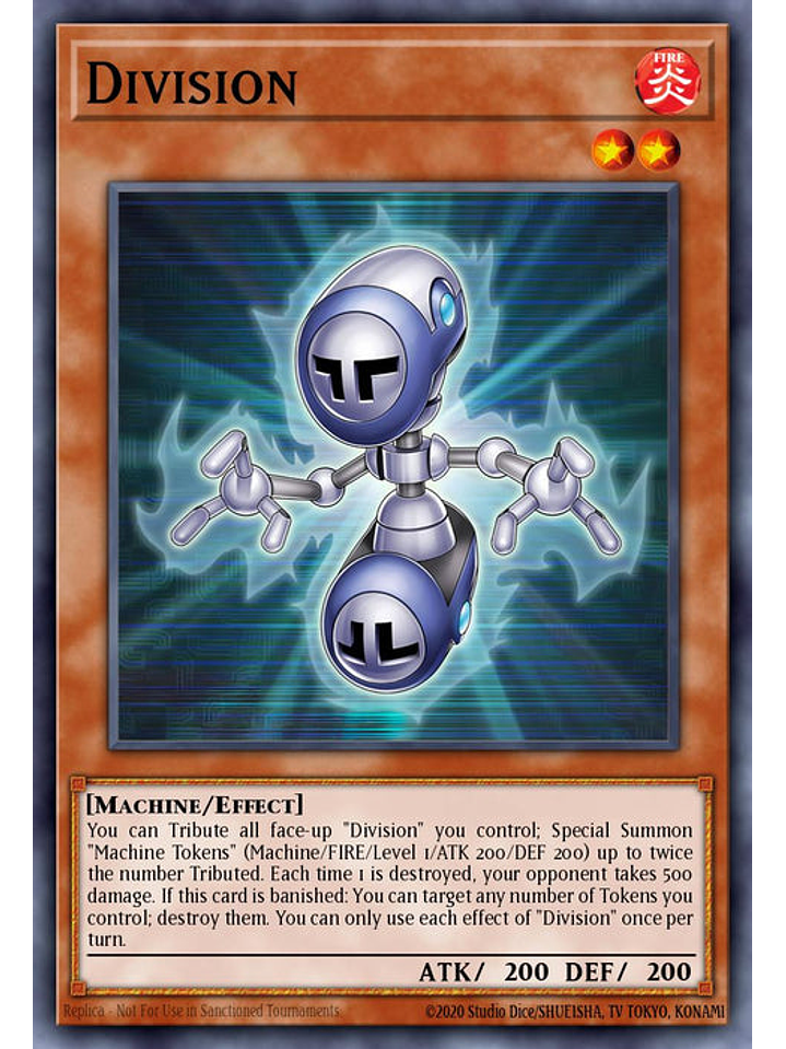 Division - BLTR-EN025 - Ultra Rare 1st Edition 1