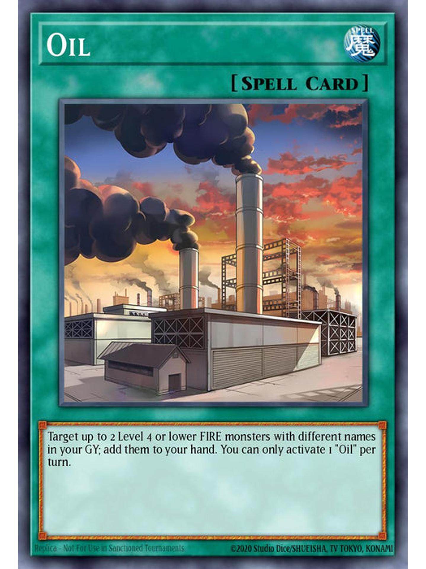 Oil - BLTR-EN026 - Secret Rare 1st Edition 1
