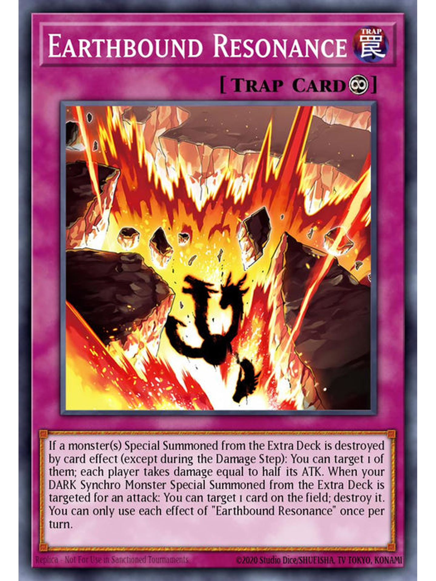 Earthbound Resonance - BLTR-EN031 - Ultra Rare 1st Edition 1