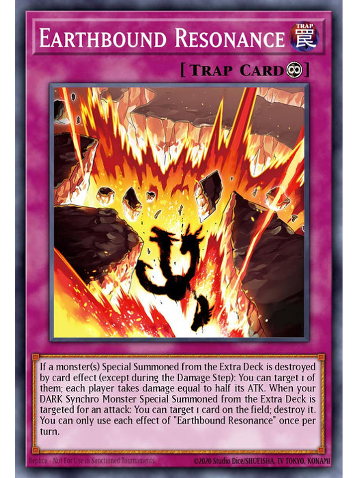 Earthbound Resonance - BLTR-EN031 - Ultra Rare 1st Edition 1