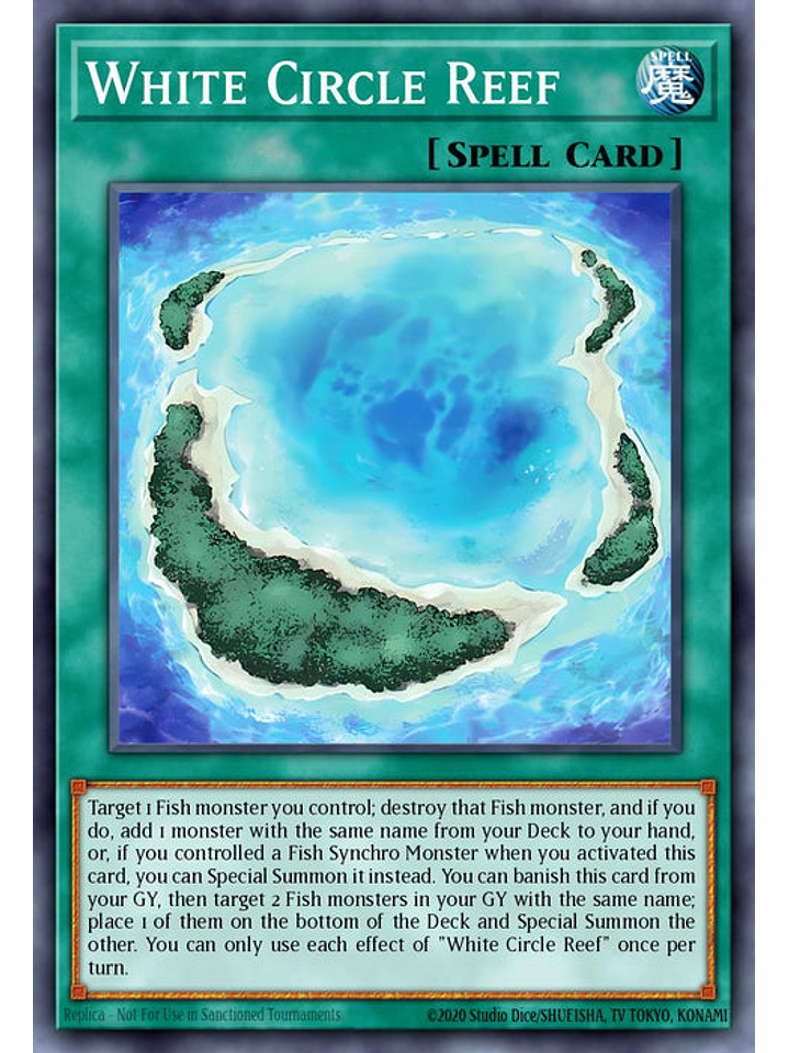 White Circle Reef - BLTR-EN035 - Ultra Rare 1st Edition 1