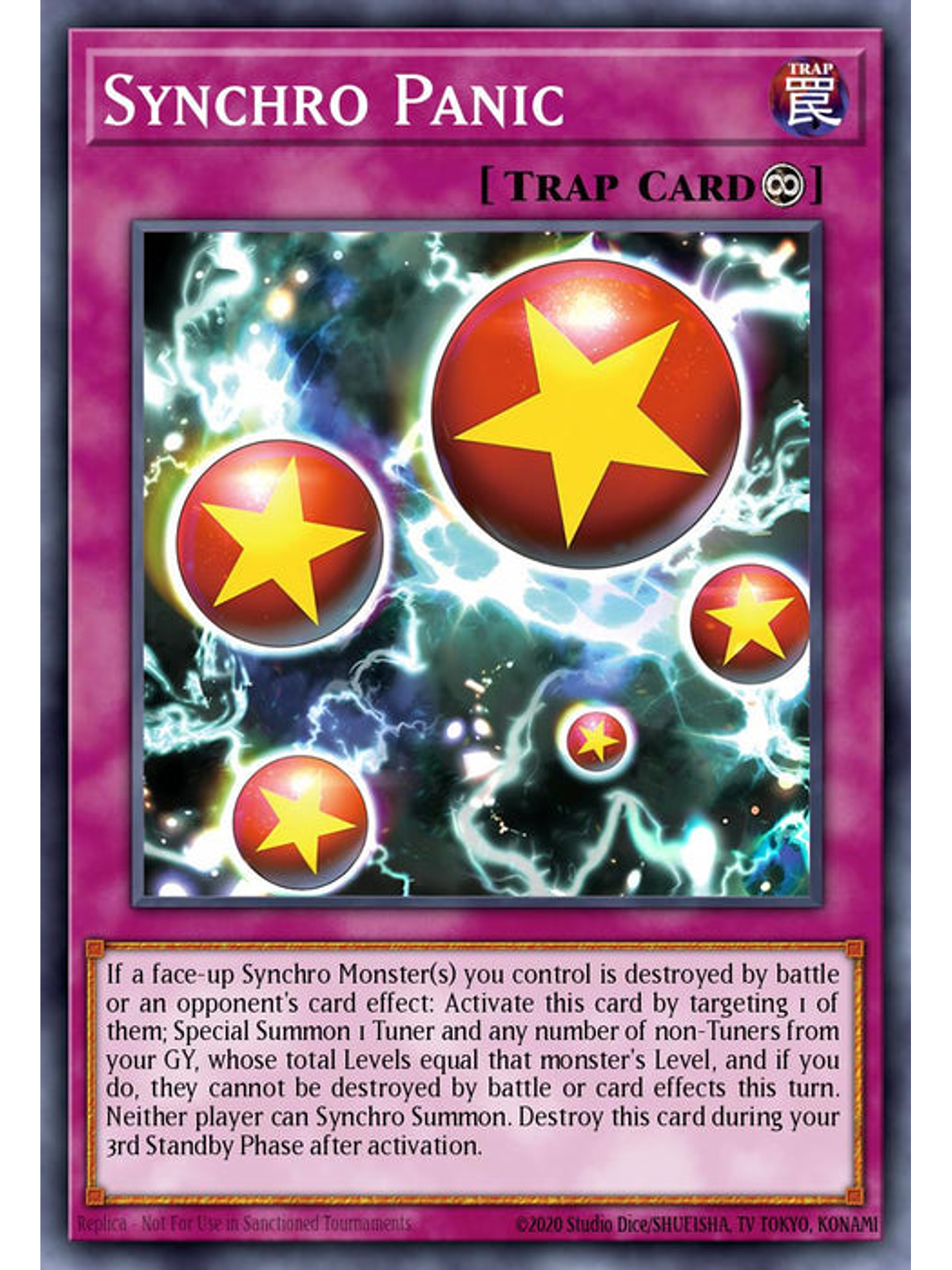 Synchro Panic - BLTR-EN037 - Ultra Rare 1st Edition 1