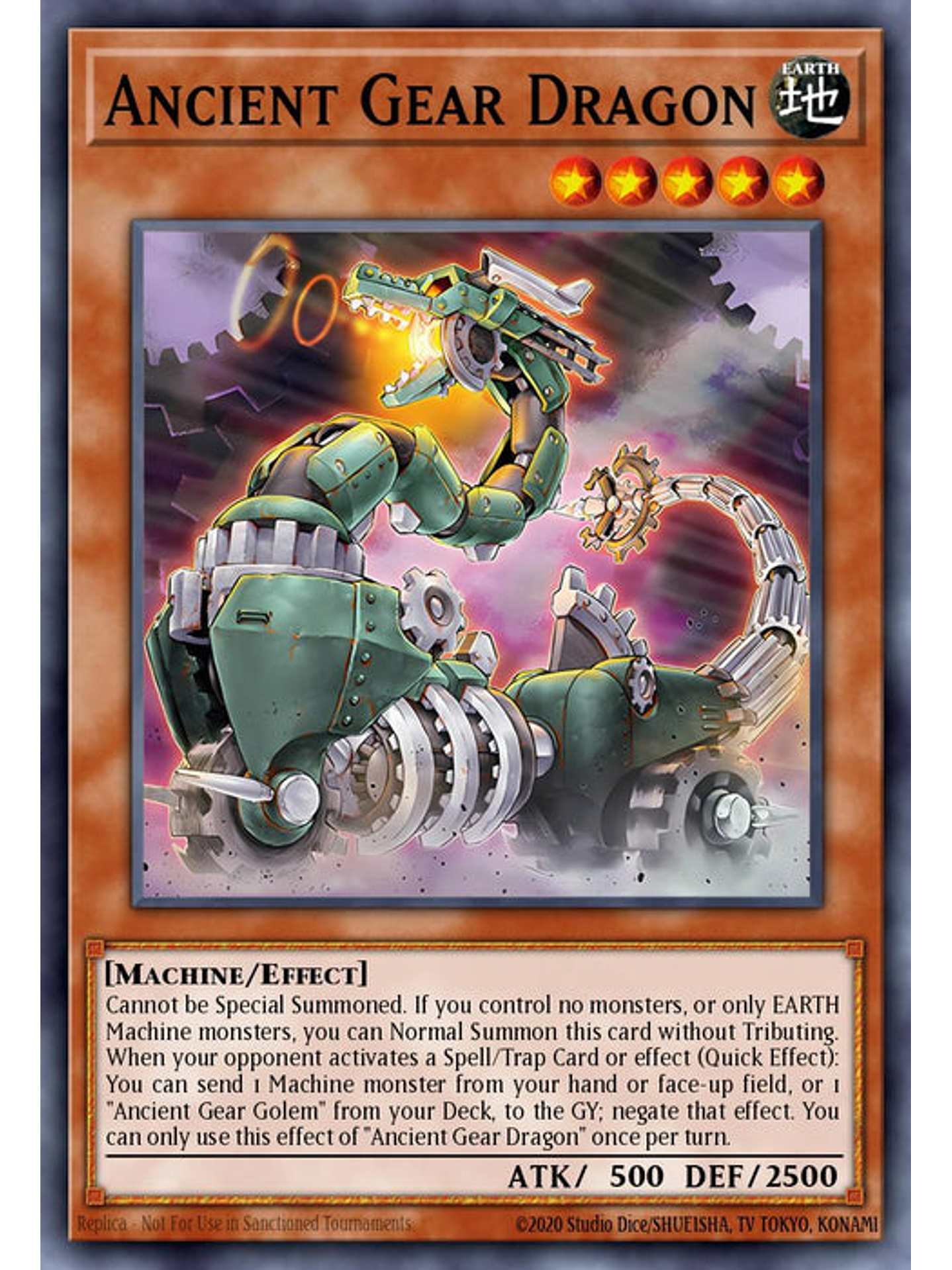 Ancient Gear Dragon - BLTR-EN048 - Secret Rare 1st Edition 1