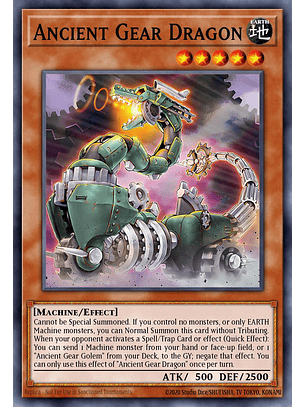Ancient Gear Dragon - BLTR-EN048 - Secret Rare 1st Edition
