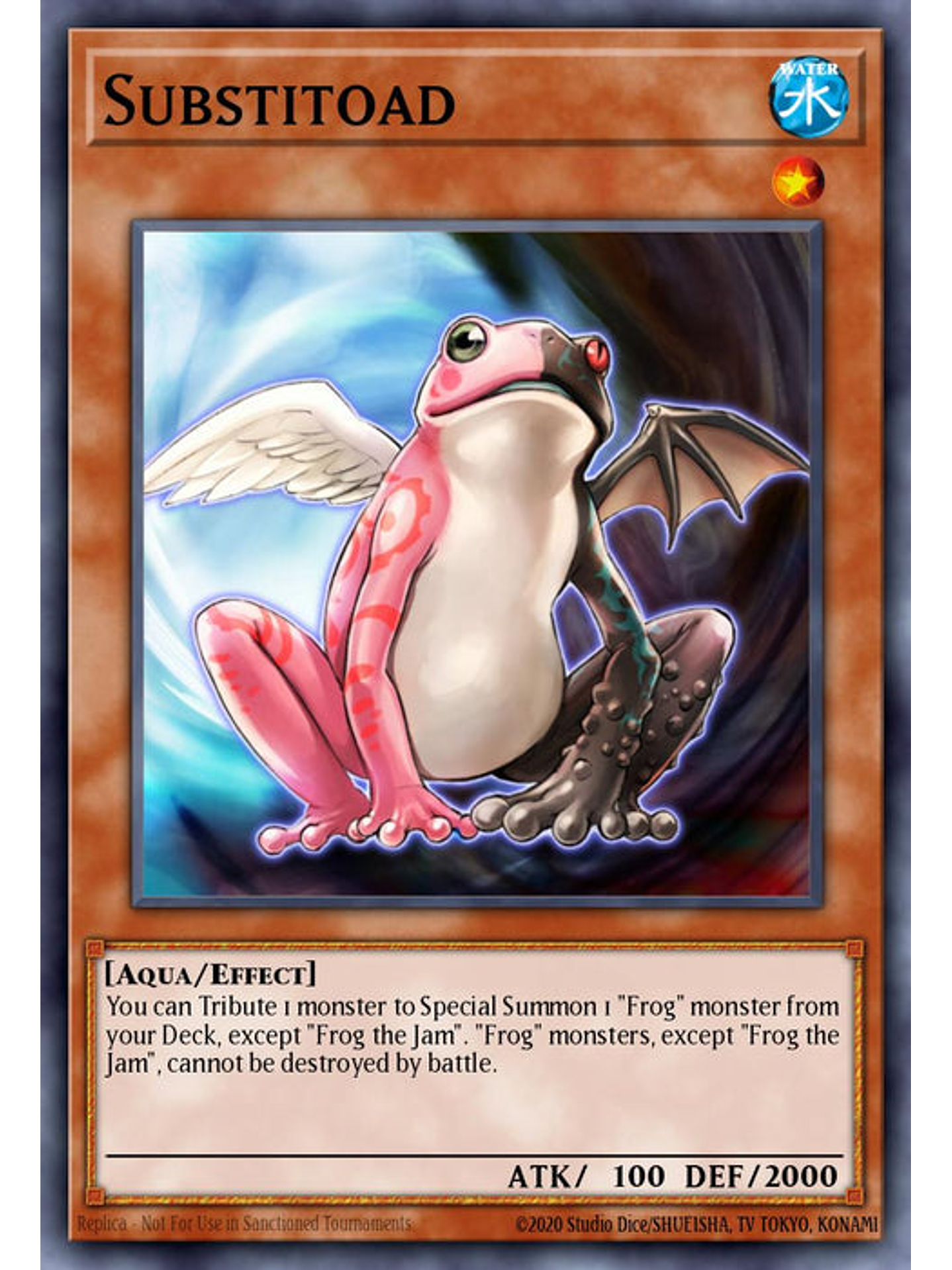 Substitoad - BLTR-EN054 - Secret Rare 1st Edition 1