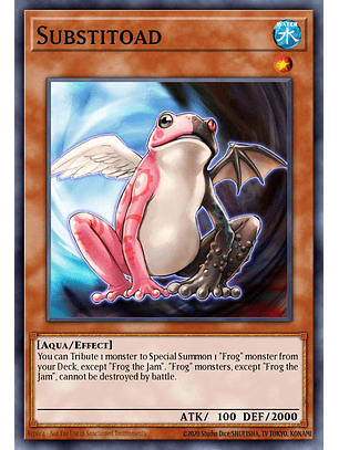 Substitoad - BLTR-EN054 - Secret Rare 1st Edition