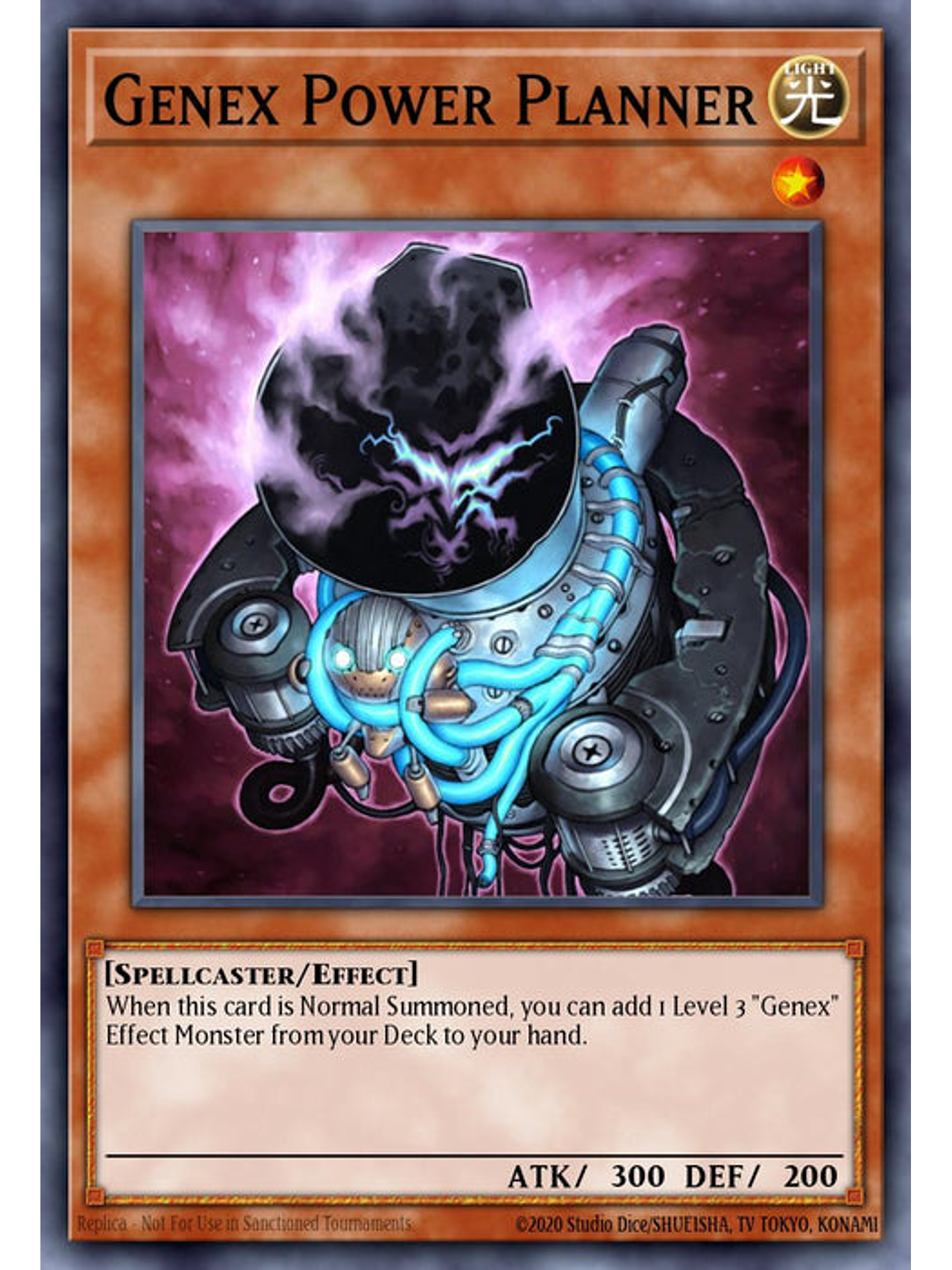 Genex Power Planner - BLTR-EN055 - Ultra Rare 1st Edition 1