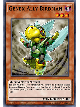 Genex Ally Birdman - BLTR-EN057 - Ultra Rare 1st Edition
