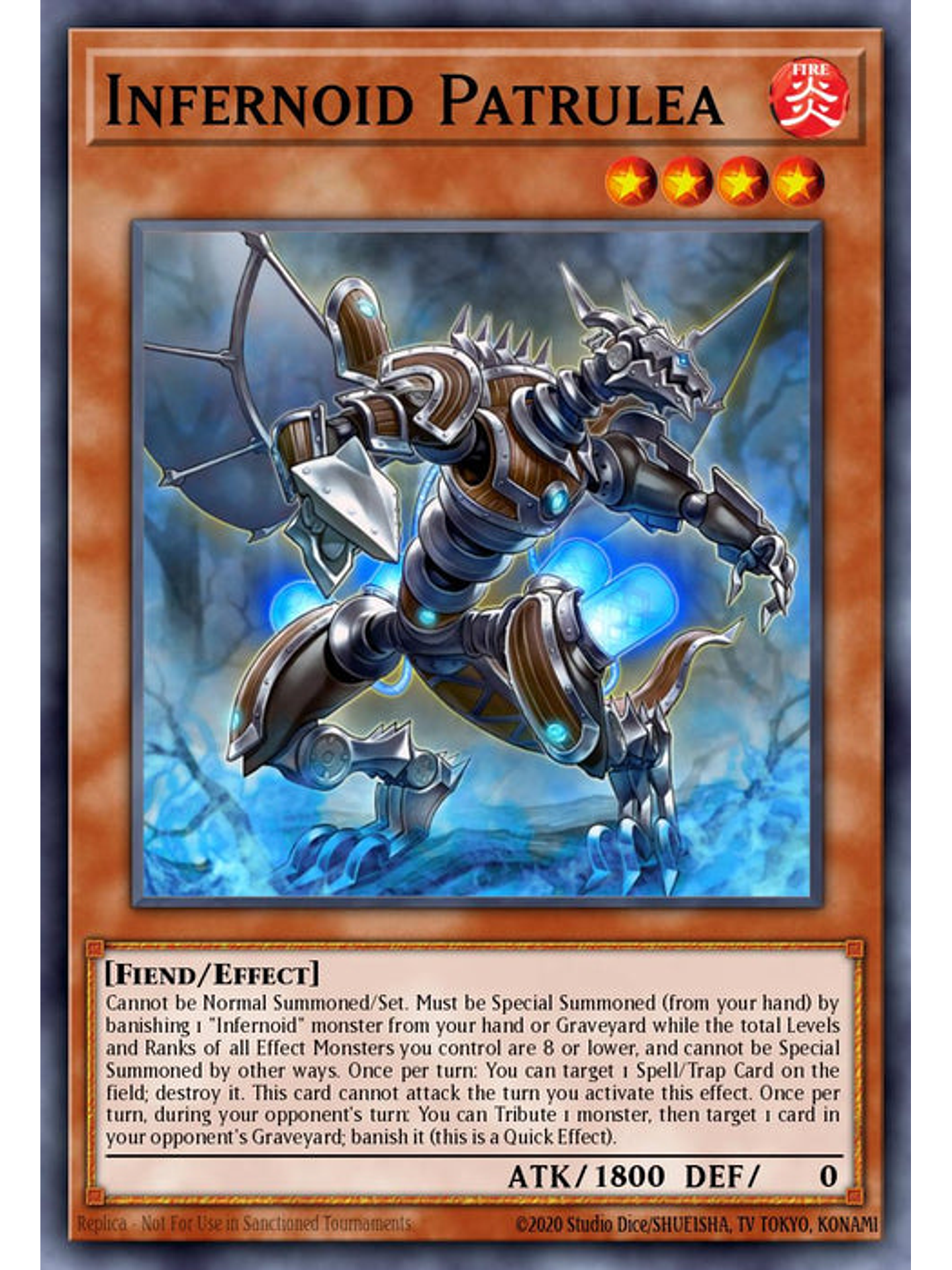 Infernoid Patrulea - BLTR-EN061 - Ultra Rare 1st Edition 1