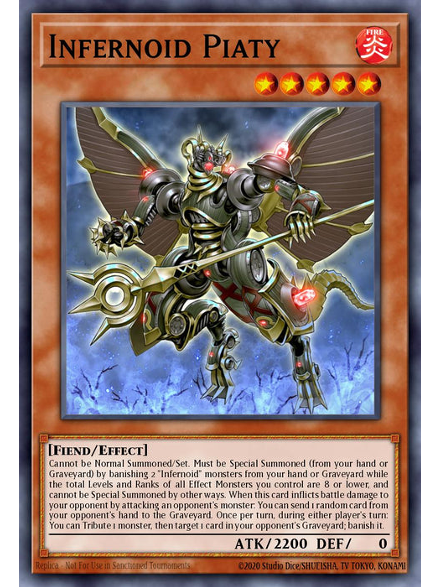 Infernoid Piaty - BLTR-EN062 - Ultra Rare 1st Edition 1