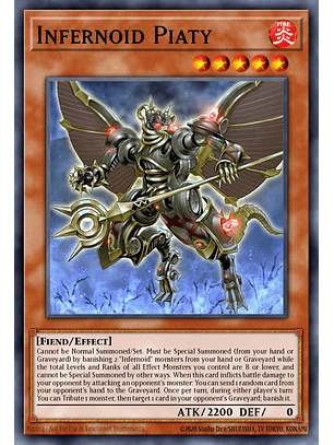 Infernoid Piaty - BLTR-EN062 - Ultra Rare 1st Edition