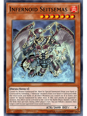 Infernoid Seitsemas - BLTR-EN063 - Ultra Rare 1st Edition