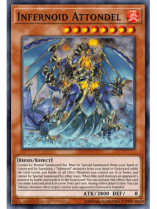 Infernoid Attondel - BLTR-EN064 - Ultra Rare 1st Edition