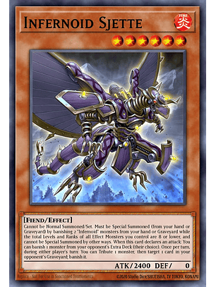 Infernoid Sjette - BLTR-EN068 - Ultra Rare 1st Edition