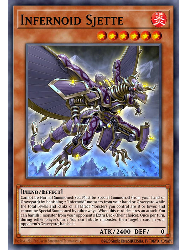 Infernoid Sjette - BLTR-EN068 - Ultra Rare 1st Edition 1