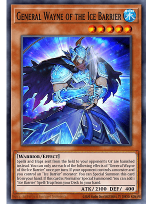 General Wayne of the Ice Barrier - BLTR-EN073 - Ultra Rare 1st Edition