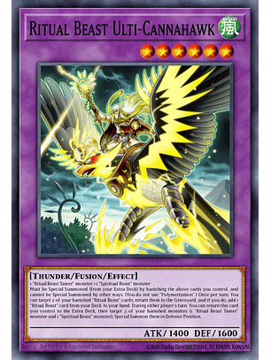 Ritual Beast Ulti-Cannahawk - BLTR-EN084 - Ultra Rare 1st Edition