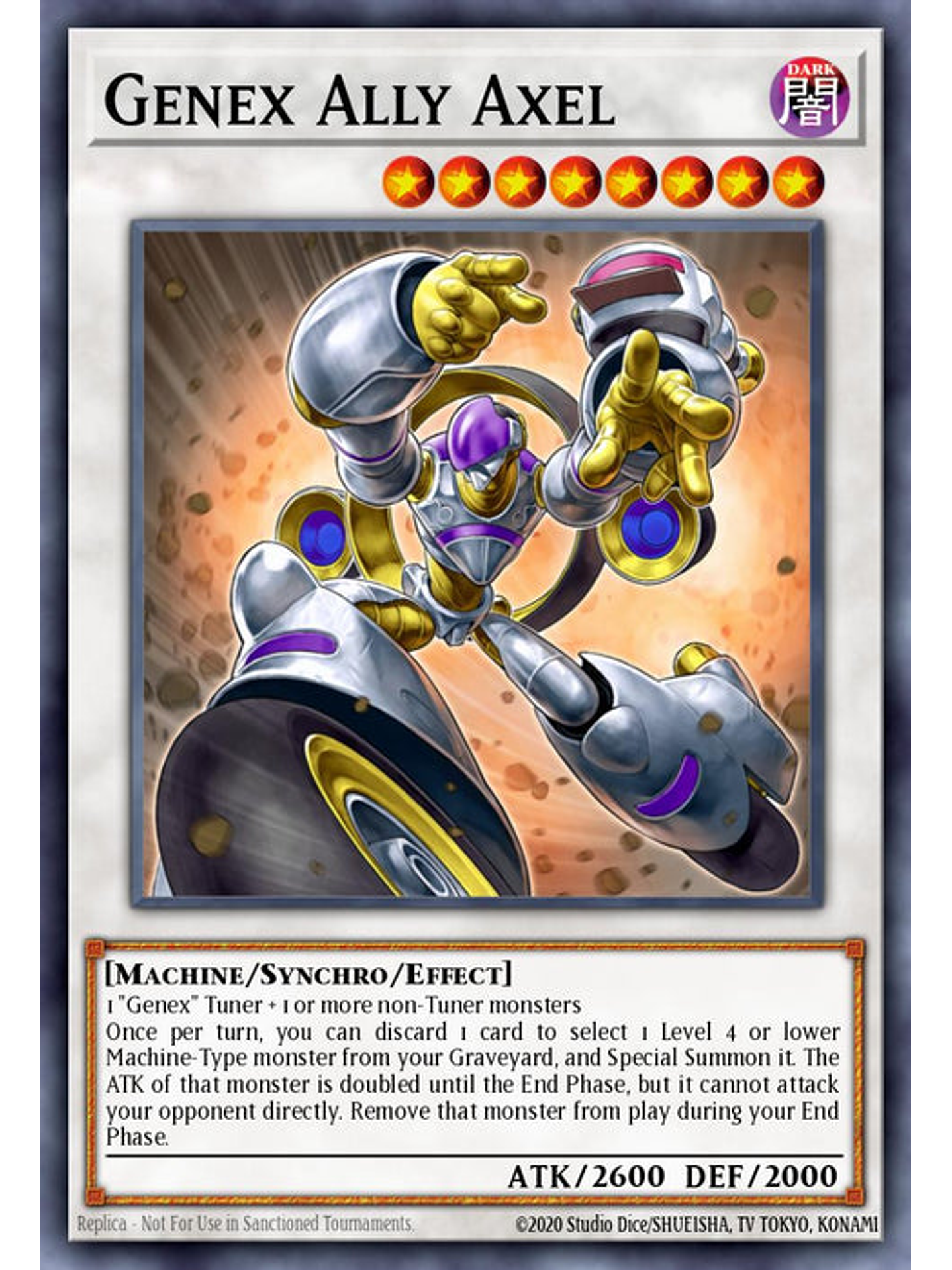 Genex Ally Axel - BLTR-EN088 - Ultra Rare 1st Edition 1