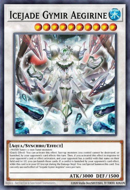 Icejade Gymir Aegirine - BLTR-EN090 - Secret Rare 1st Edition