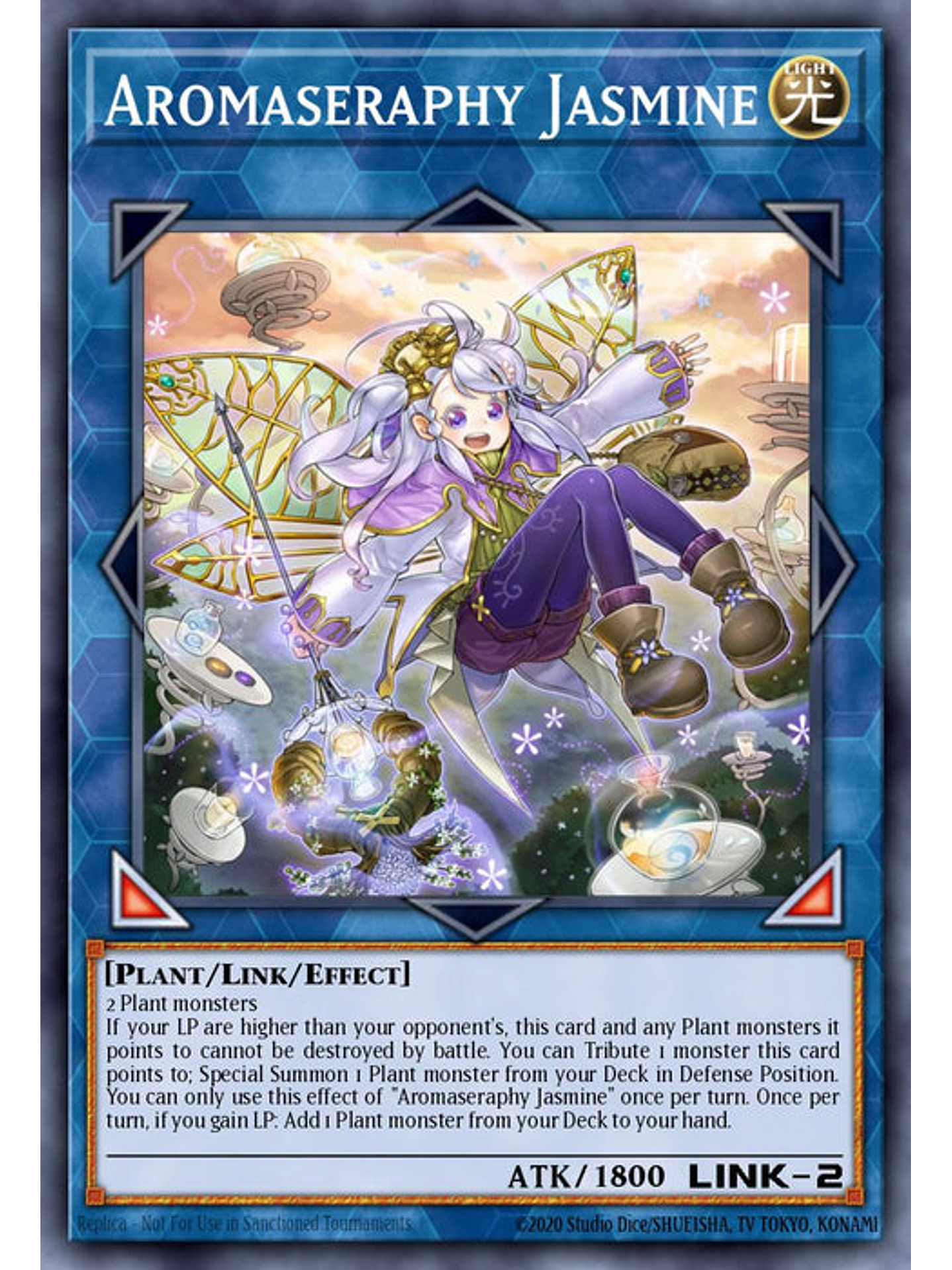 Aromaseraphy Jasmine - BLTR-EN093 - Secret Rare 1st Edition 1