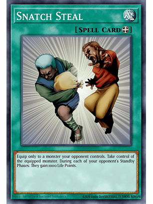Snatch Steal - BLTR-EN096 - Quarter Century Secret Rare 1st Edition