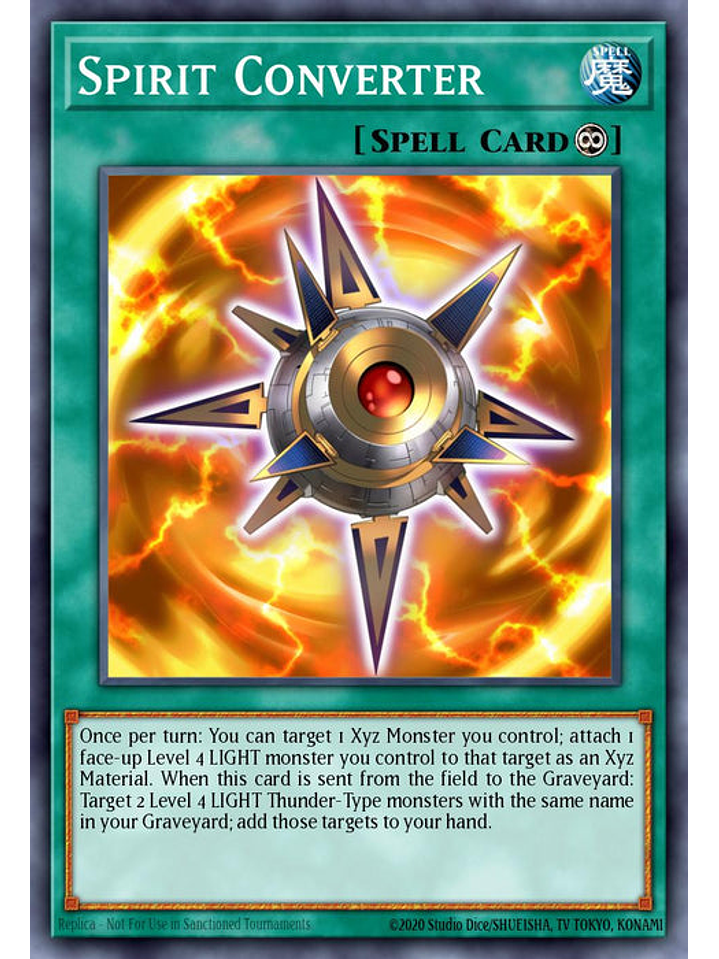 Spirit Converter - BLTR-EN099 - Ultra Rare 1st Edition 1