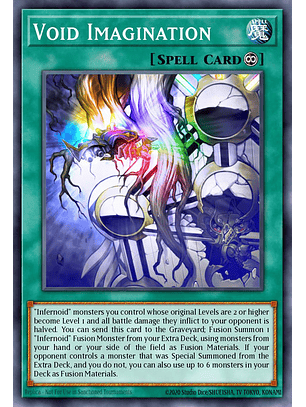 Void Imagination - BLTR-EN101 - Secret Rare 1st Edition