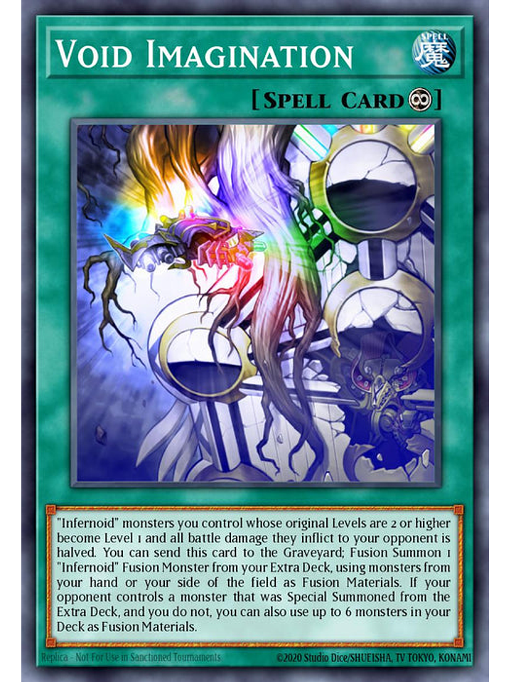 Void Imagination - BLTR-EN101 - Secret Rare 1st Edition 1