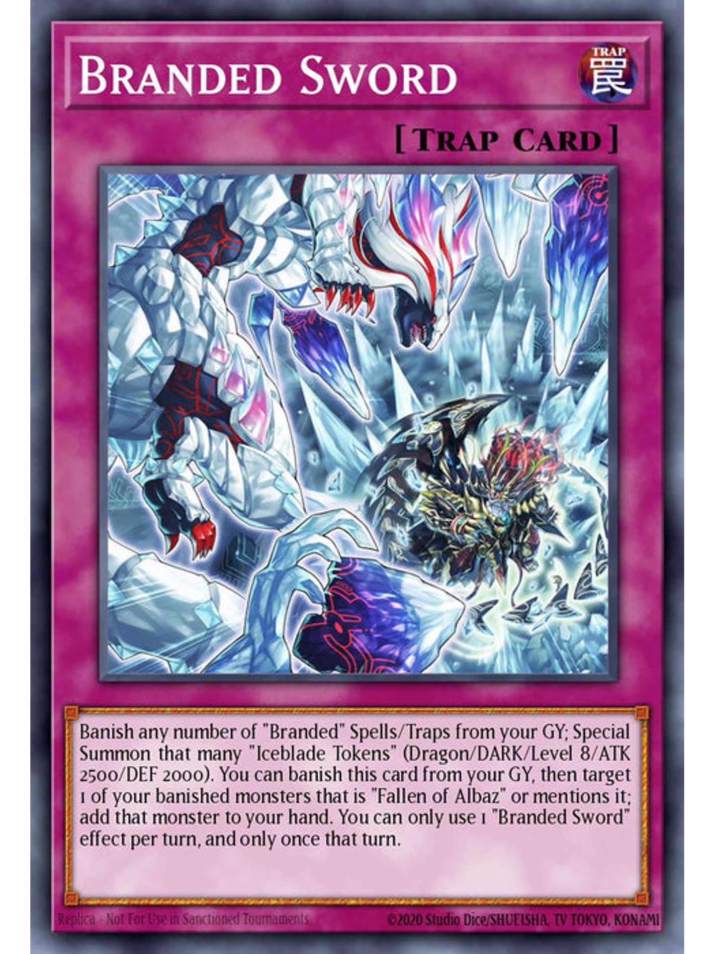 Branded Sword - BLTR-EN112 - Ultra Rare 1st Edition 1