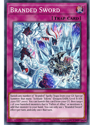 Branded Sword - BLTR-EN112 - Ultra Rare 1st Edition