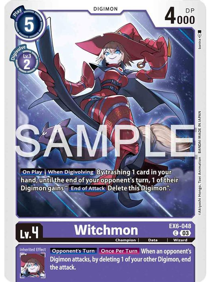 EX6-048 C Witchmon 1