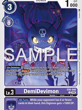 EX6-046 C DemiDevimon