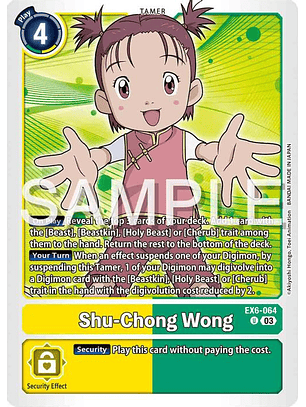 EX6-064 U Shu-Chong Wong