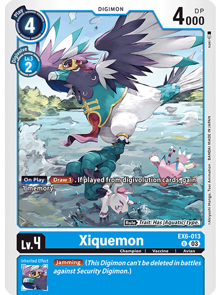 EX6-013 U Xiquemon 1