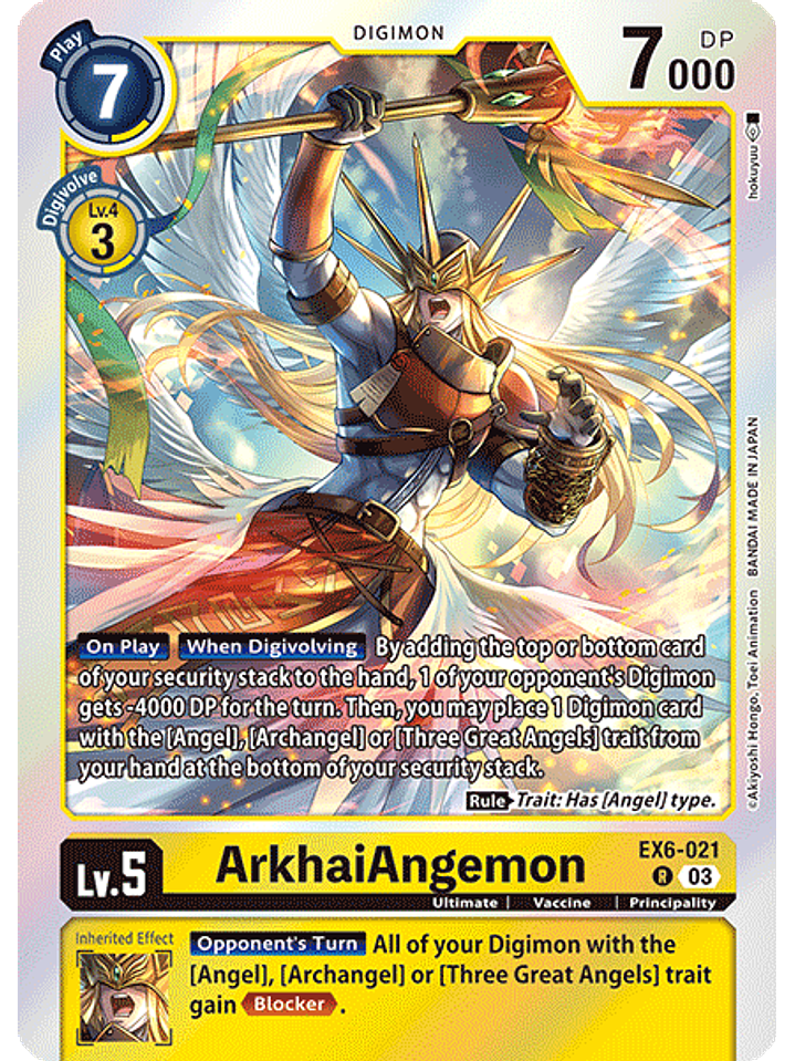 EX6-021 R ArkhaiAngemon 1