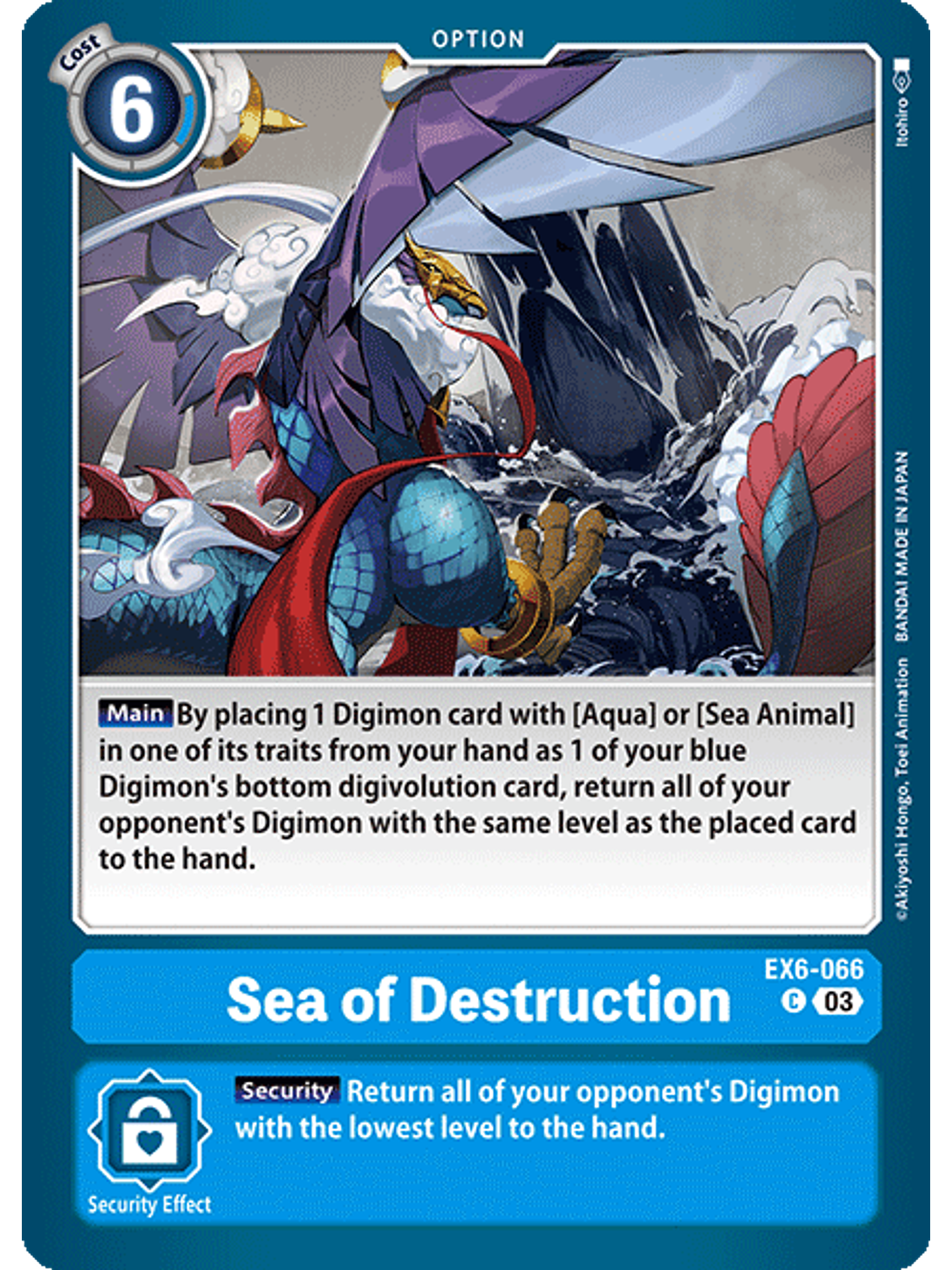 EX6-066 C Sea of Destruction 1