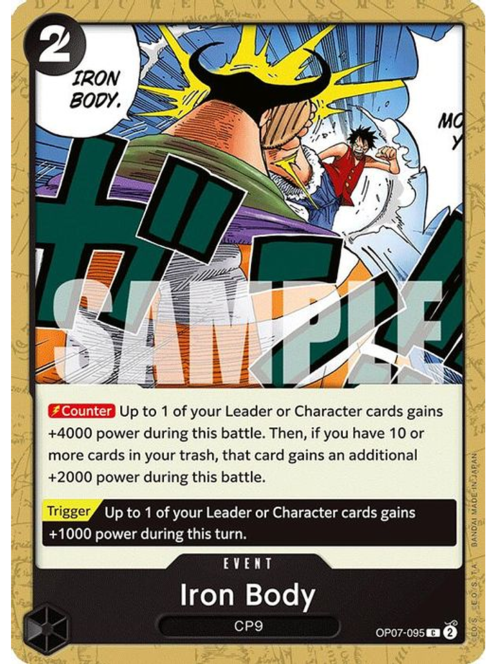 OP07-095 C Iron Body 1