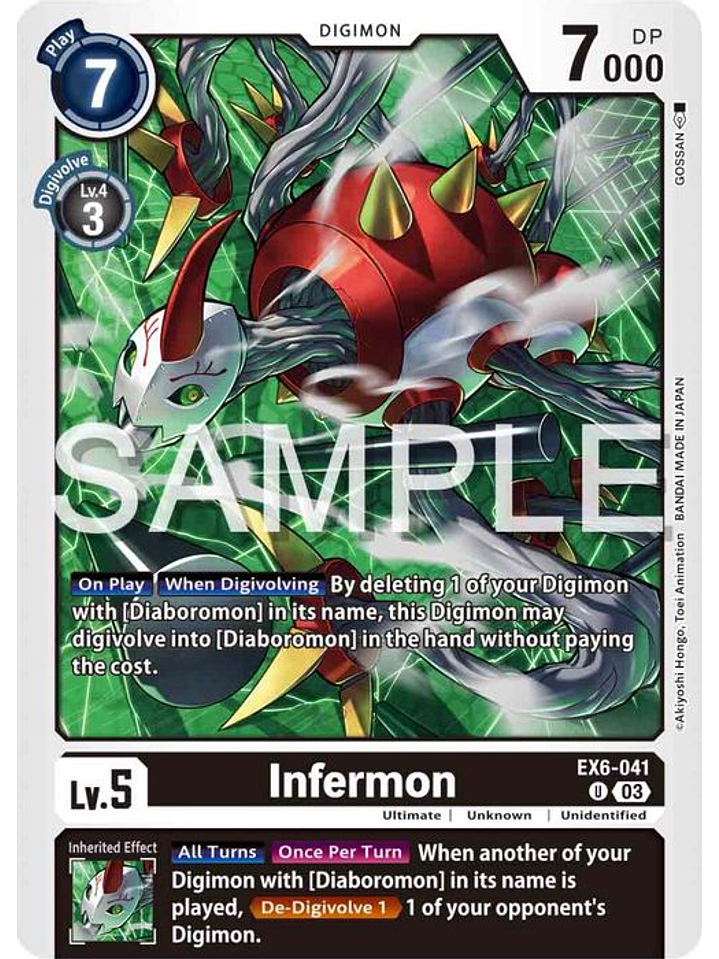 EX6-041 U Infermon 1