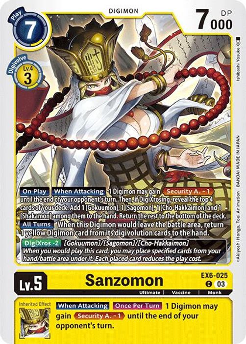 EX6-025 C Sanzomon