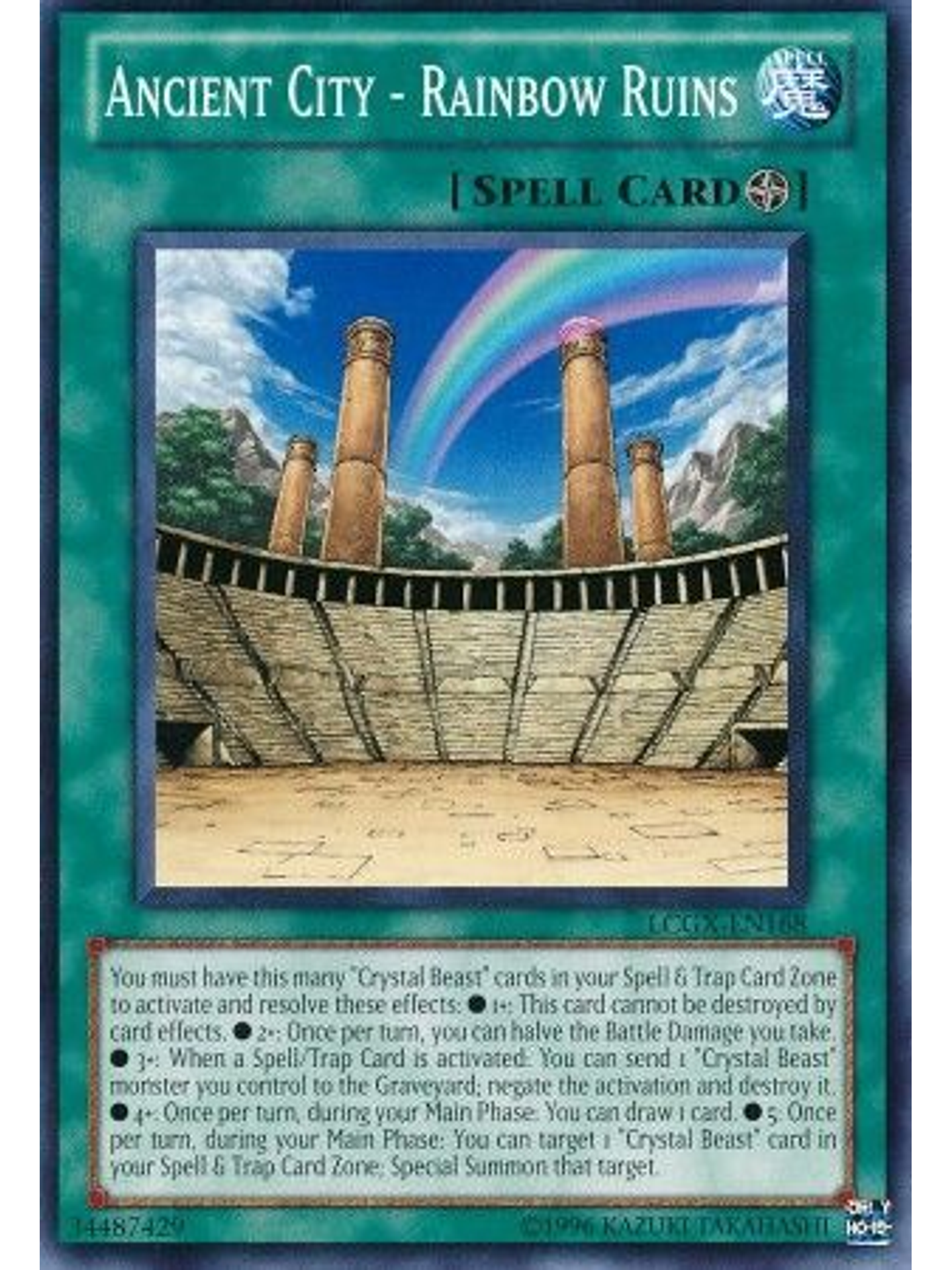 Ancient City - Rainbow Ruins - LCGX-EN168 - Common Unlimited 1