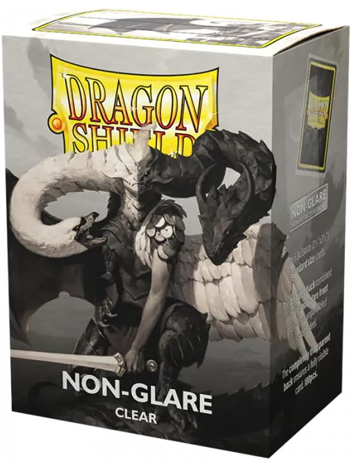 Protectores Standard Dragon Shield Matte Non-Glare Clear V2 (x100) 1