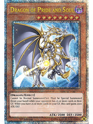 Dragon of Pride and Soul - INFO-EN000 - Quarter Century Secret Rare 1st Edition