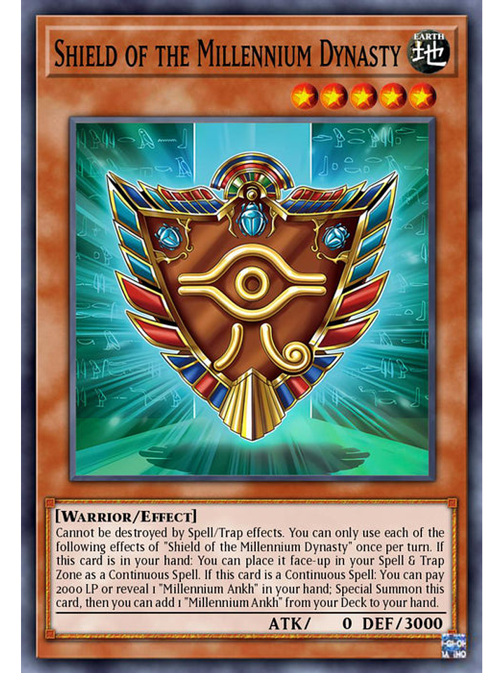 Shield of the Millennium Dynasty - INFO-EN003 - Ultra Rare 1st Edition 1