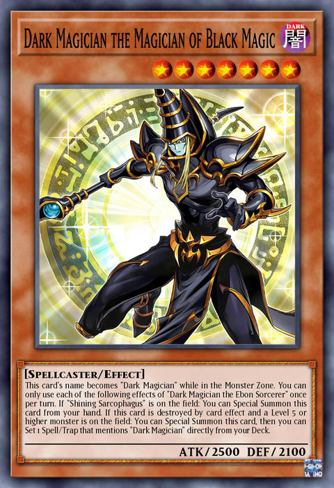 Dark Magician the Magician of Black Magic - INFO-EN006 - Ultra Rare 1st Edition