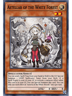 Astellar of the White Forest - INFO-EN013 - Secret Rare 1st Edition