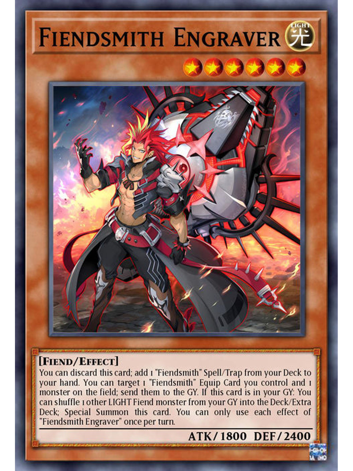 Fiendsmith Engraver - INFO-EN017 - Secret Rare 1st Edition 1