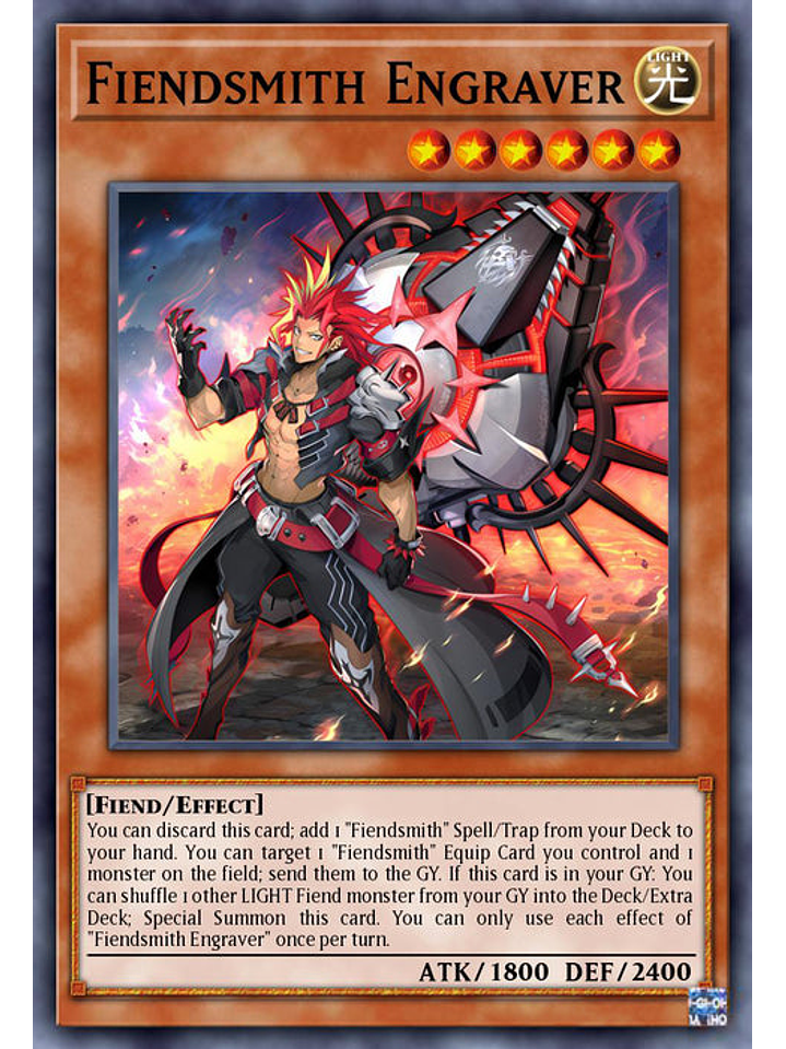 Fiendsmith Engraver - INFO-EN017 - Secret Rare 1st Edition 1