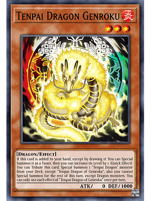 Tenpai Dragon Genroku - INFO-EN019 - Ultra Rare 1st Edition
