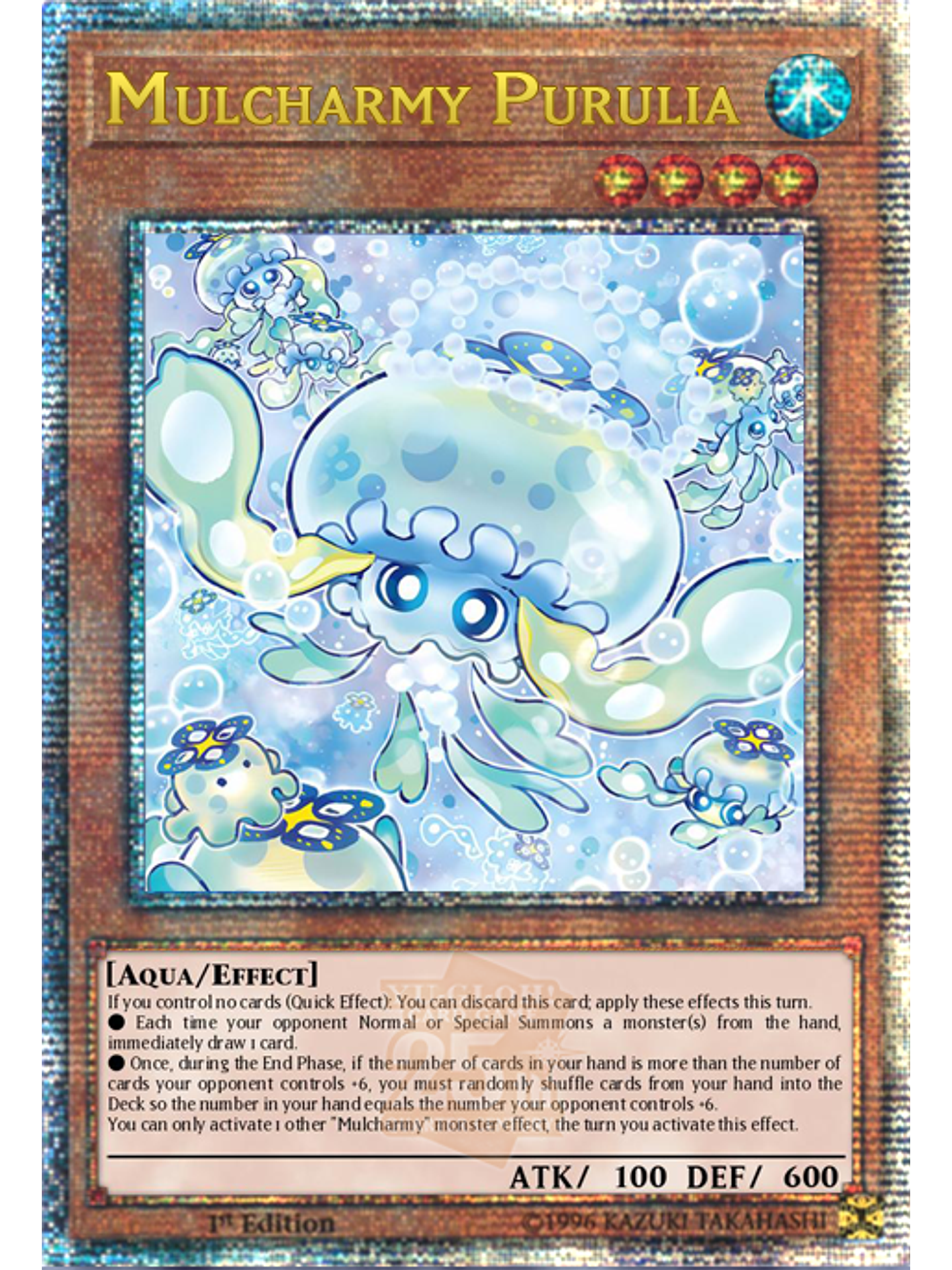 Mulcharmy Purulia - INFO-EN027 - Quarter Century Secret Rare 1st Edition 1